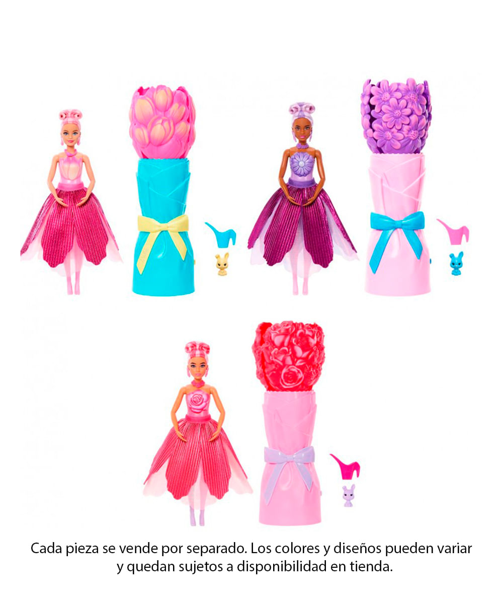 Muñeca Barbie Petal Pop – Experiencia Mágica con Flores y Sorpresas (1 unidad)