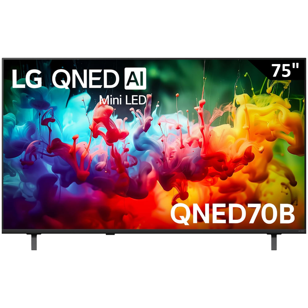 Pantalla LG 75" (190.5 cm) QNED UHD 4K Think AI HDR10 75QNED70BSA