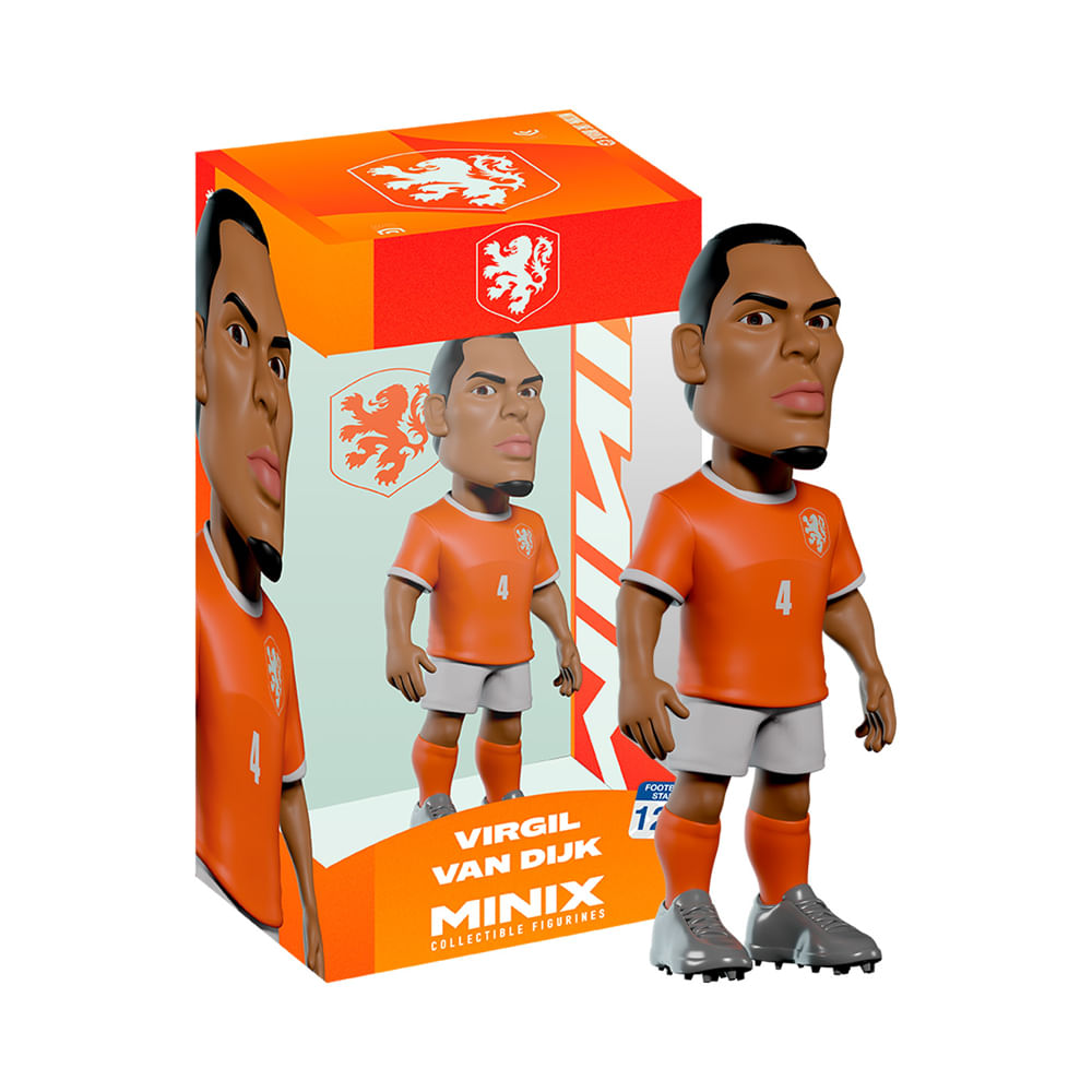 Figura coleccionable MINIX Virgil Van Dijk Mundial 2026 12cm