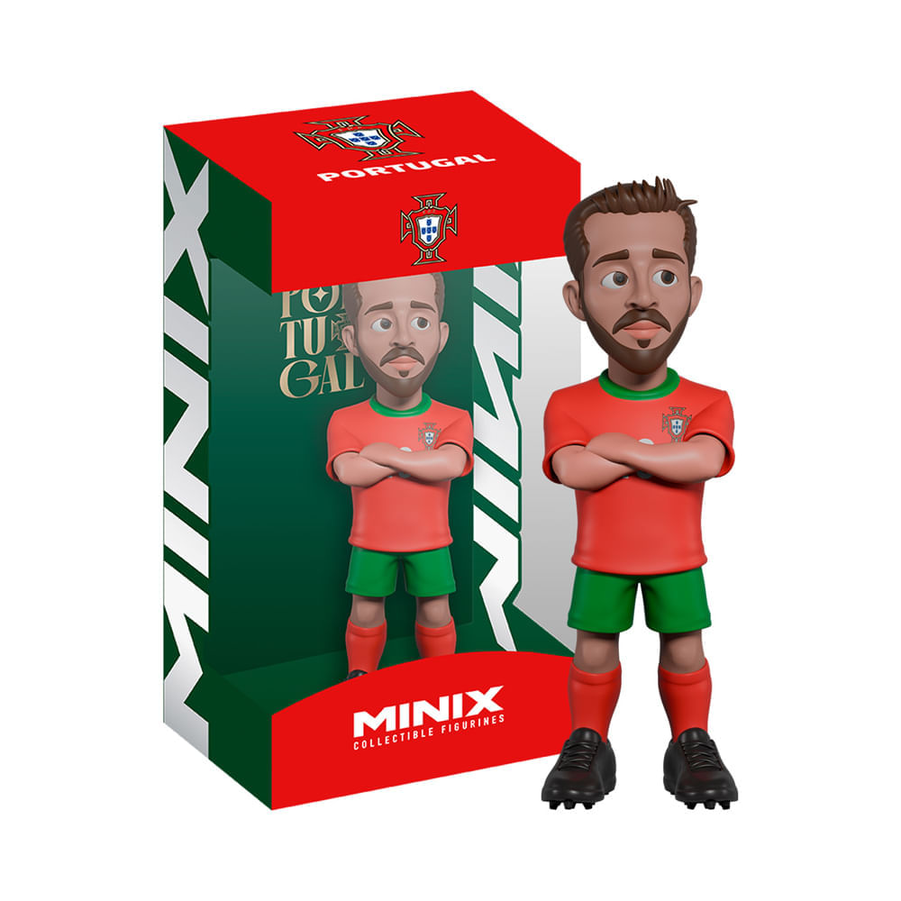 Figura coleccionable MINIX Bernardo Silva Mundial 2026 12cm