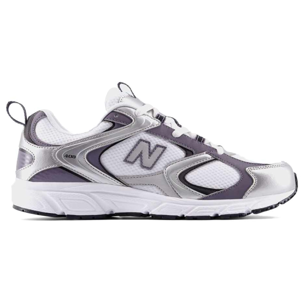 Zapato casual New Balance 408 color blanco/gris para mujer