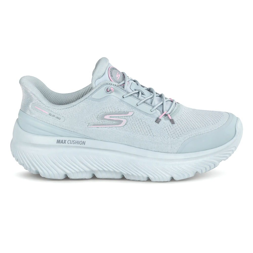Zapato deportivo Skechers verde para mujer