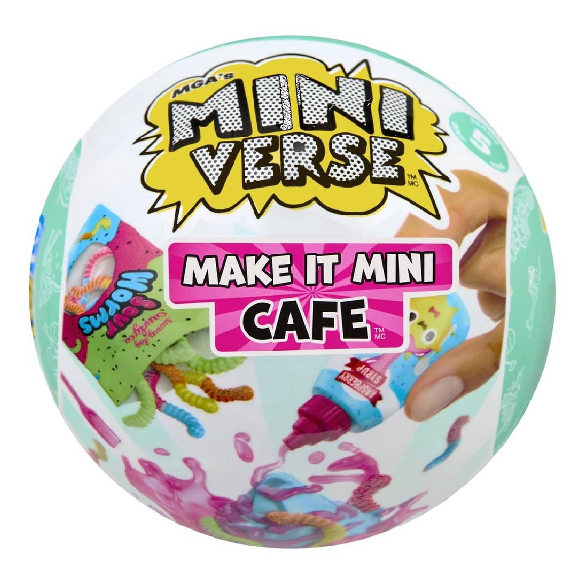 Cápsula sorpresa Make It Mini Foods Café Serie 5