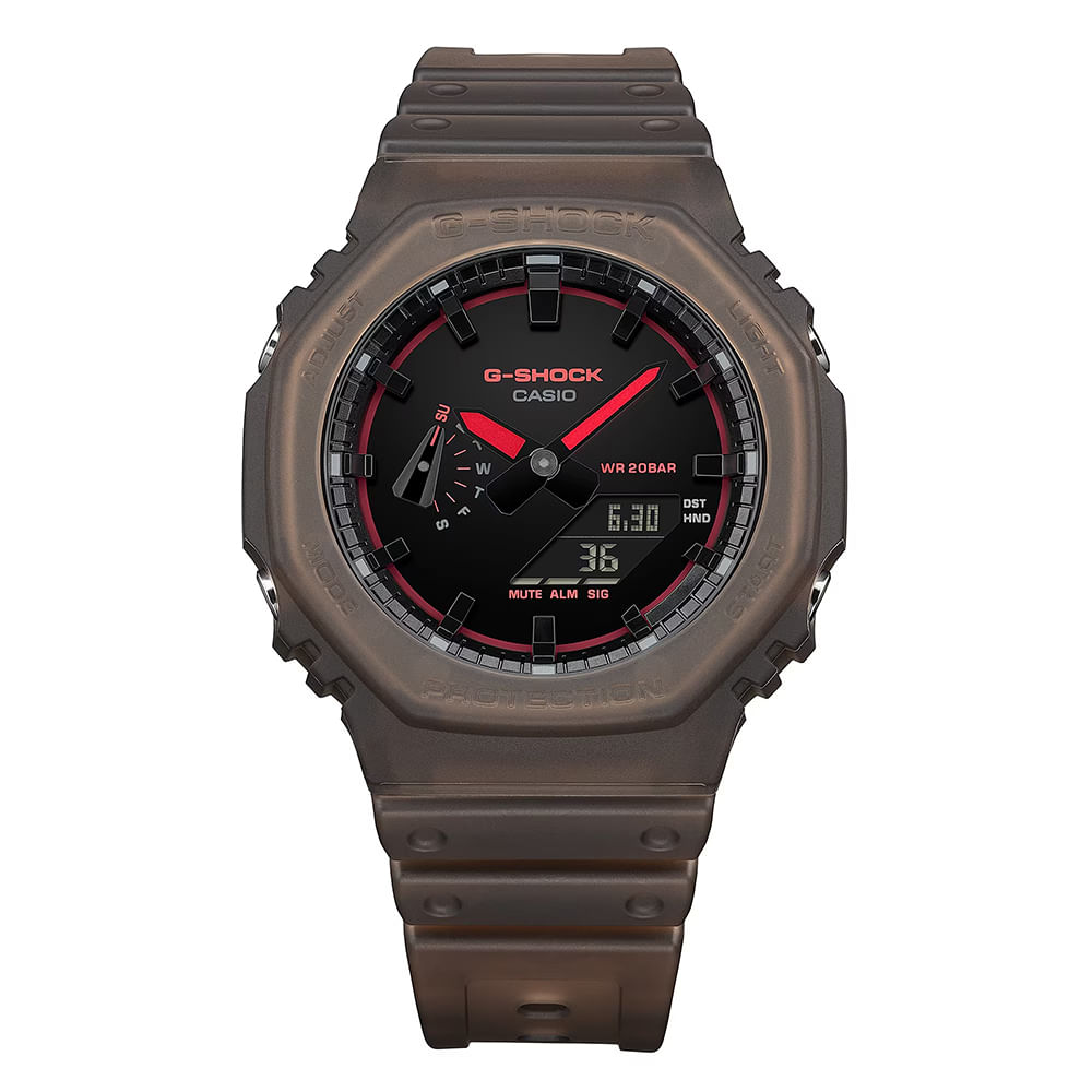 Reloj G-Shock análogo digital de resina café para hombre