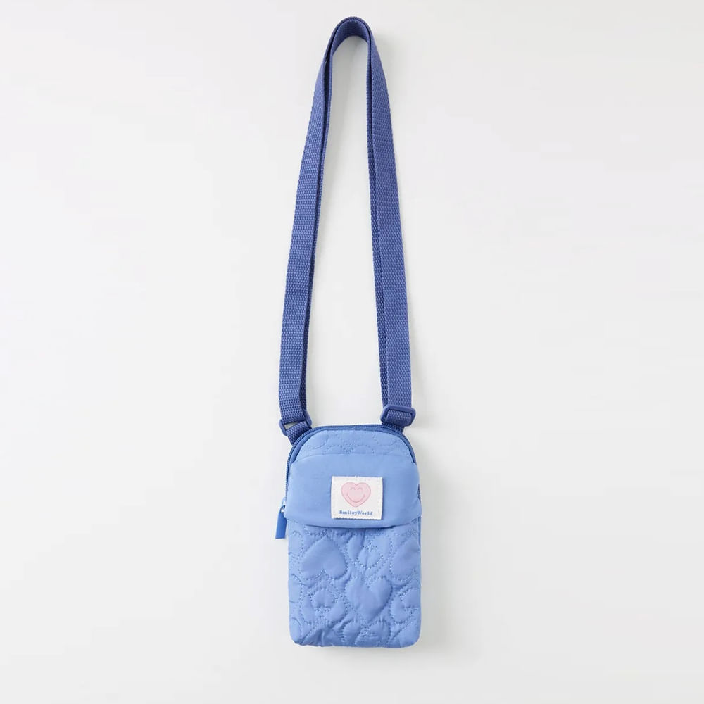 Porta celular Women Secret azul acolchado