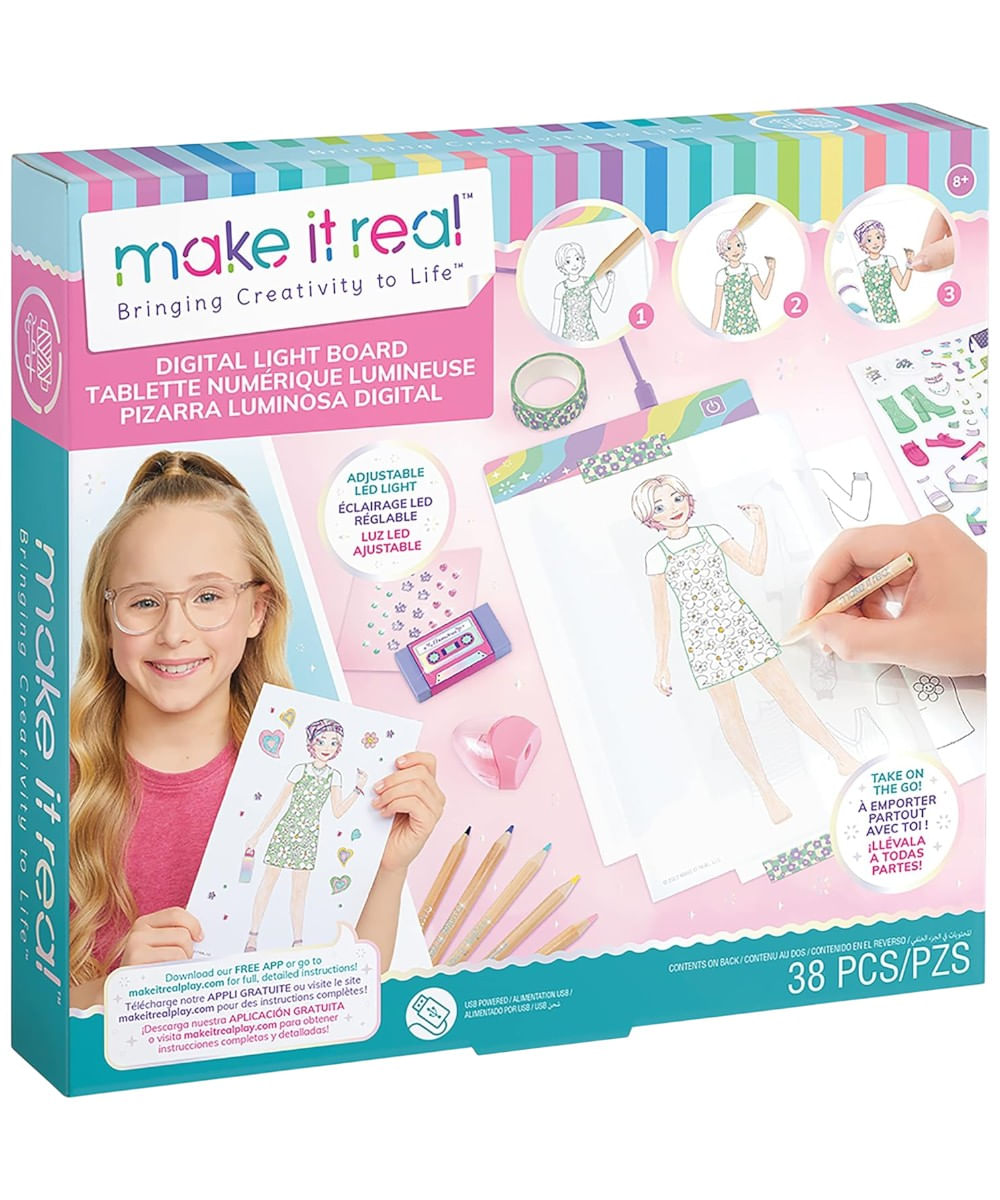 Pizarra luminosa de moda Make It Real