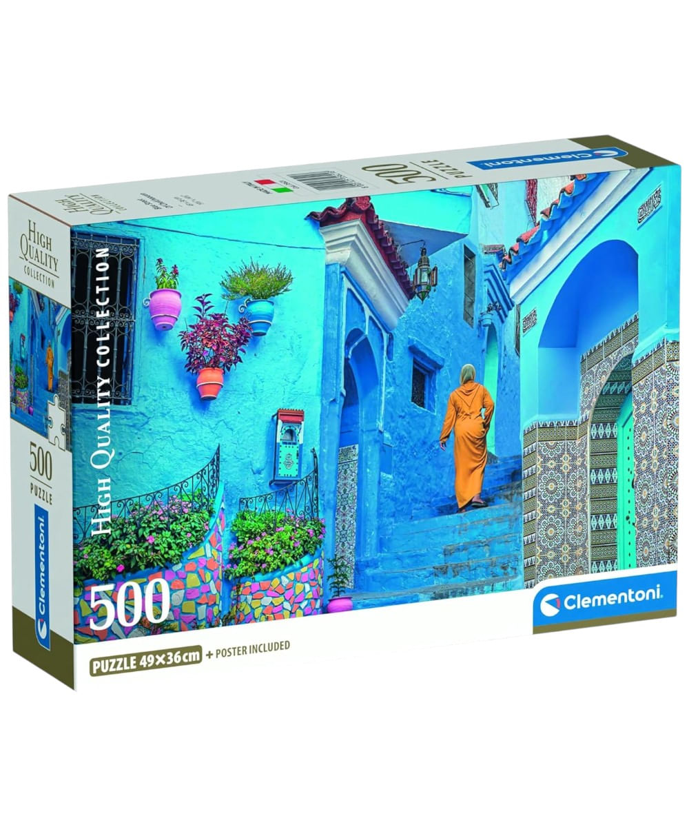 Rompecabezas Clementoni Chefchaouen 500 piezas