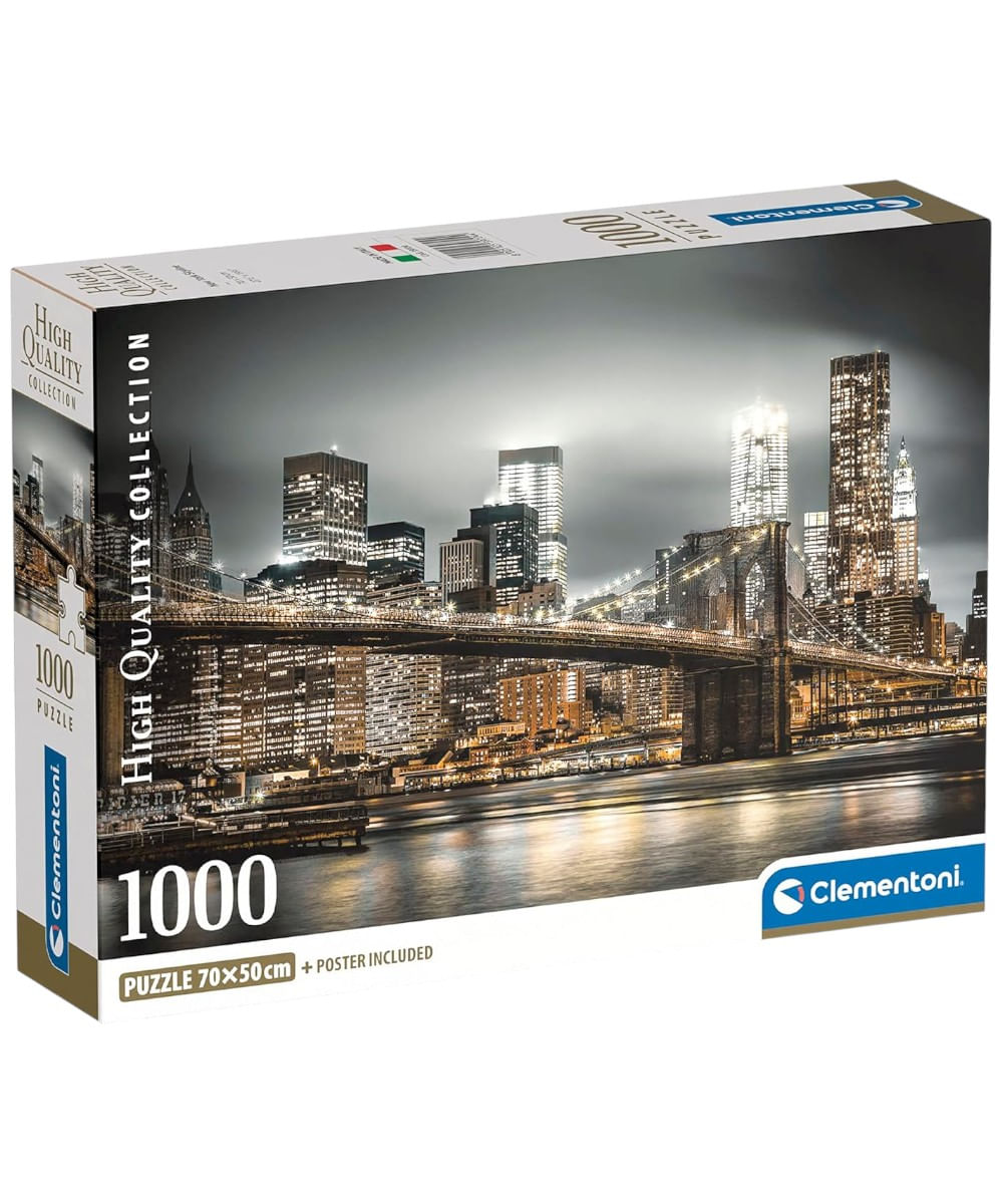 Rompecabezas Clementoni Nueva York nocturna 1000 piezas
