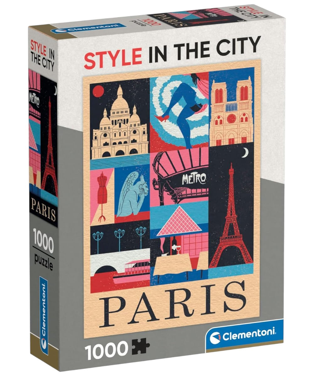 Rompecabezas Clementoni Postal Paris 1000 piezas
