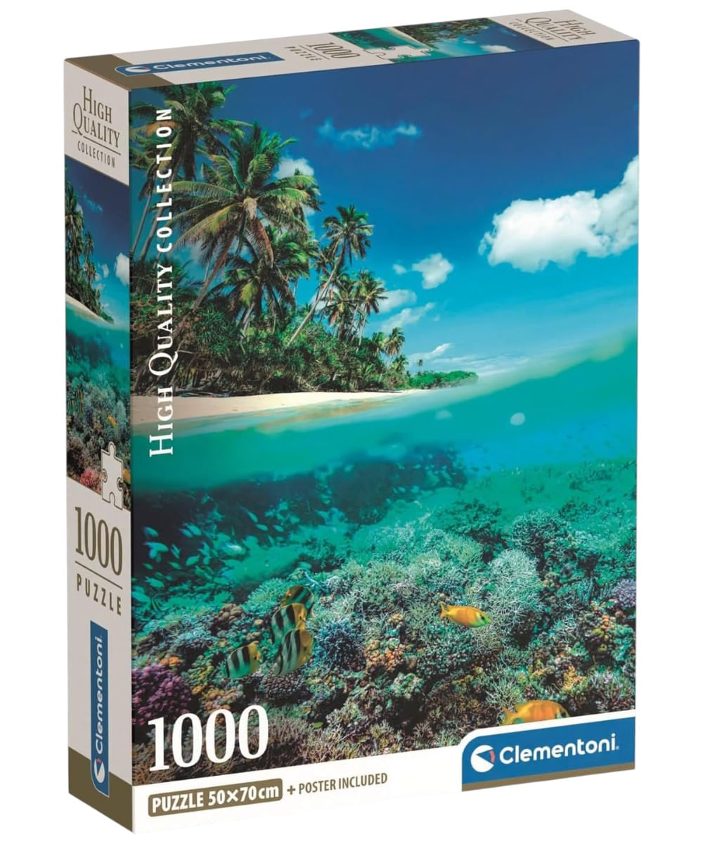 Rompecabezas Clementoni Verano paradisíaco 1000 piezas