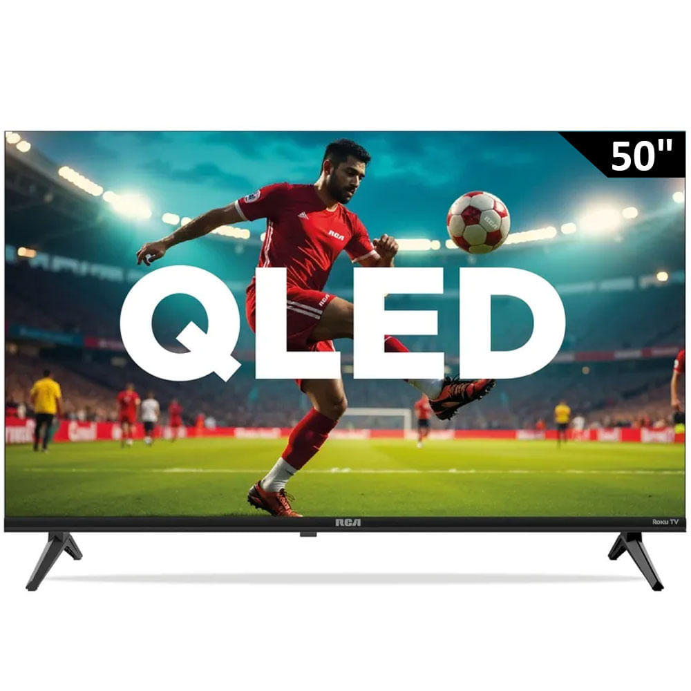 Pantalla RCA 50" (127 cm) QLED ROKU UHD 4K RC50QL