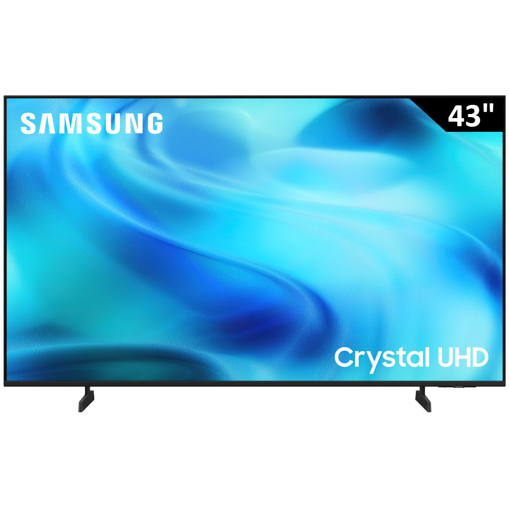 Pantalla Samsung 43" (109.22 cm) LED Crystal UHD 4K HDR10+ UN43DU8000HPXA TV LED 43" UHD 4K AI