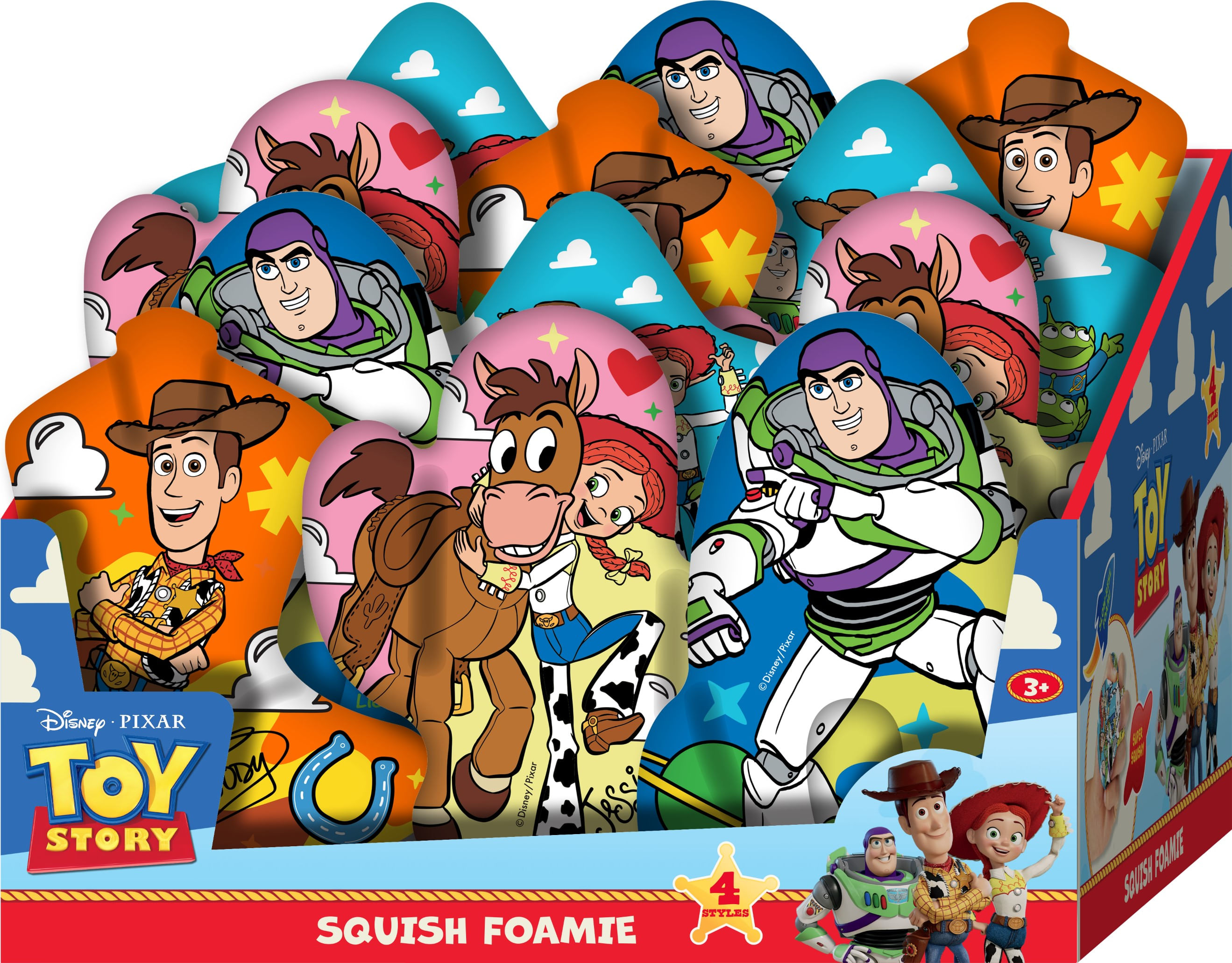 Squish Foamie Toy Story Disney Pixar Surtido (1 unidad)