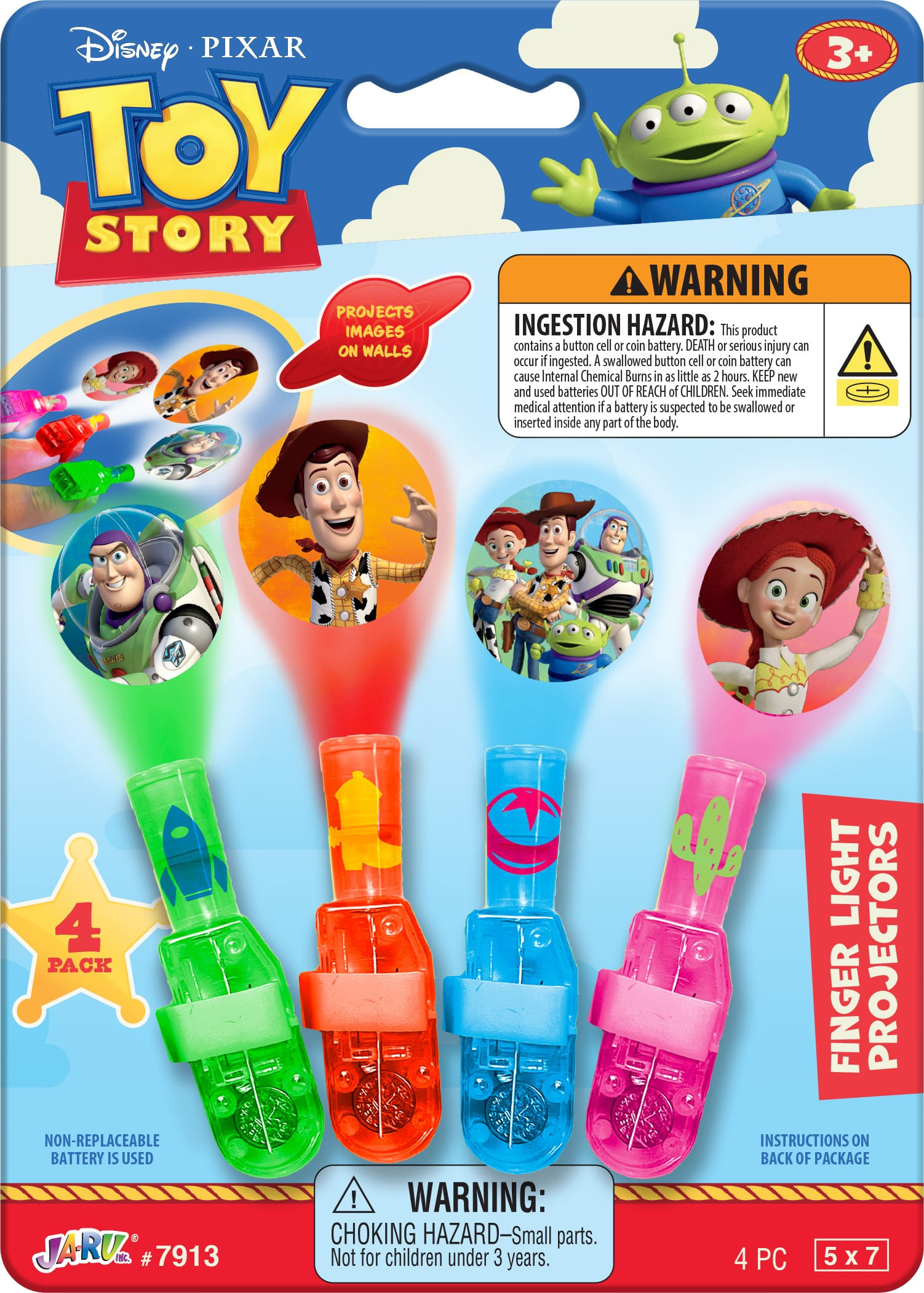 Proyectores de Luz Toy Story Disney Pixar (1 unidad surtido)