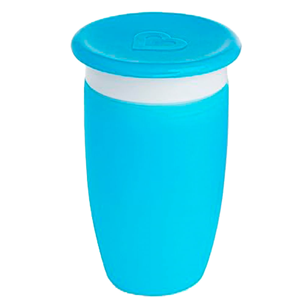 Vaso entrenador 360 azul antiderrames 295 ml