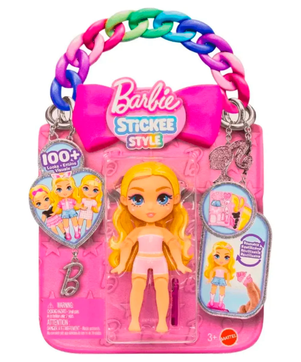 Muñeca Barbie Stickee Style surtida (1 unidad)