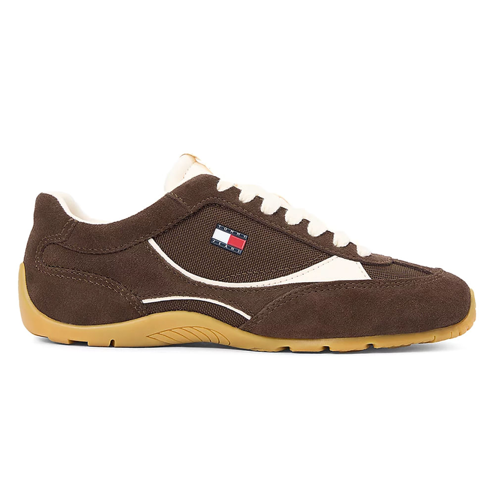 Zapato casual Tommy Hilfiger café para mujer