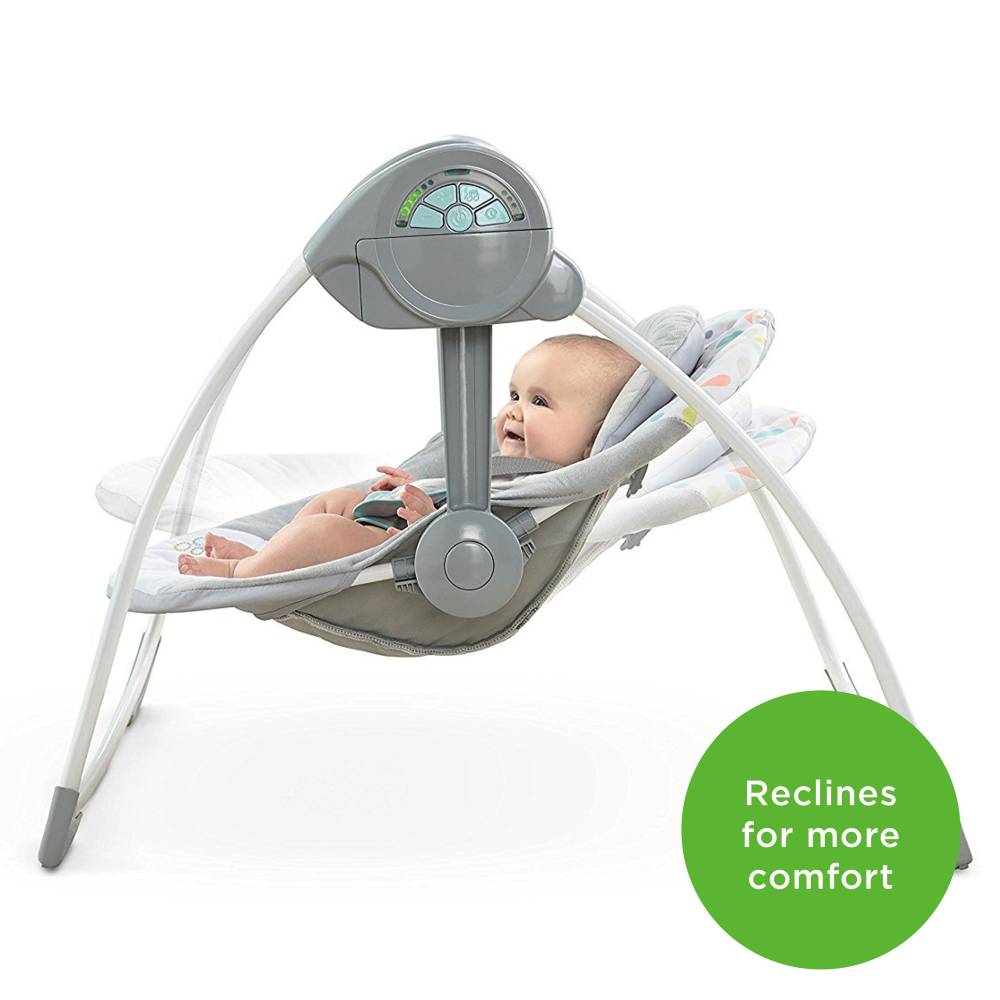 Sillas mecedora Portátil Comfort 2 Go Ingenuity para bebé