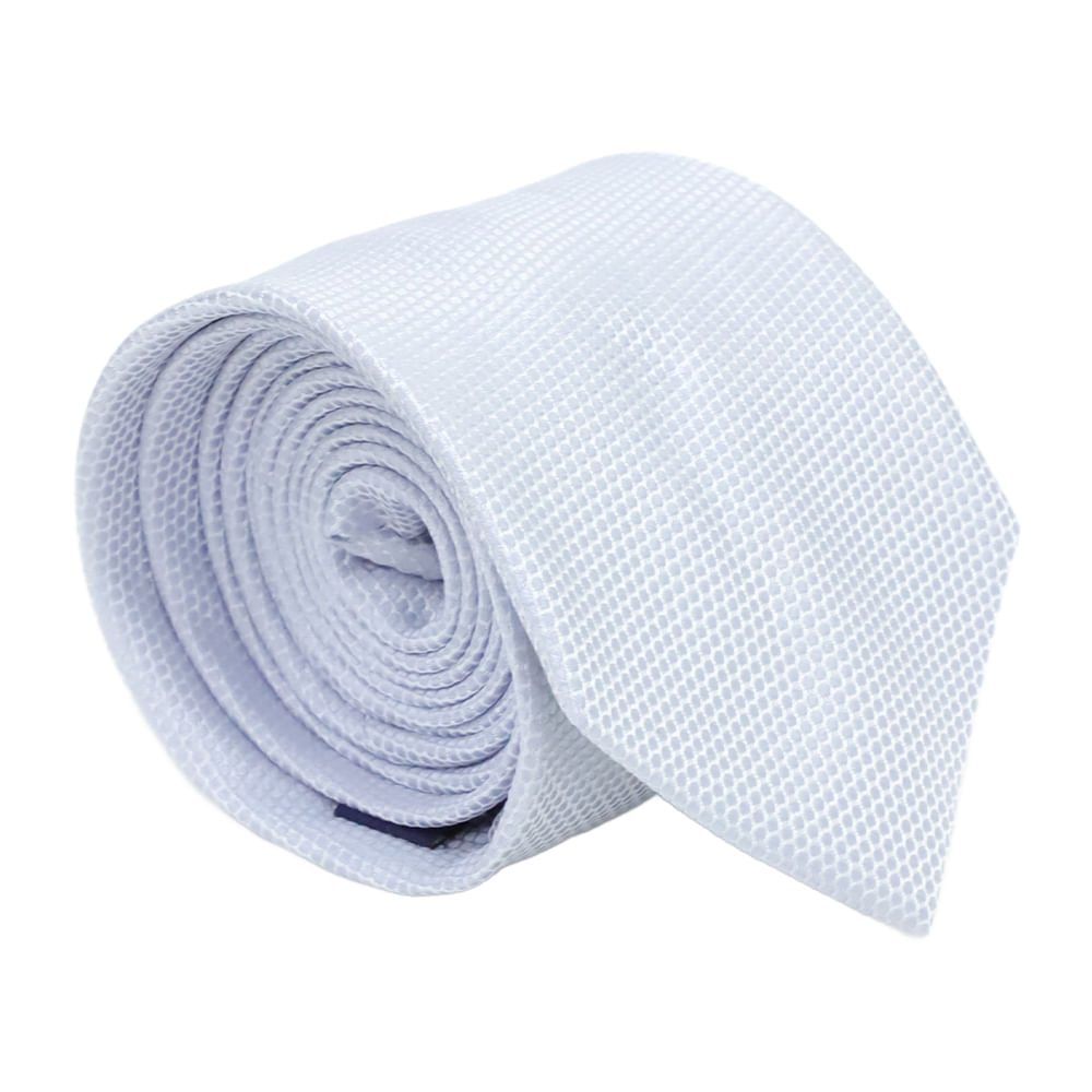 Corbata Zanetti Orange plateada para hombre