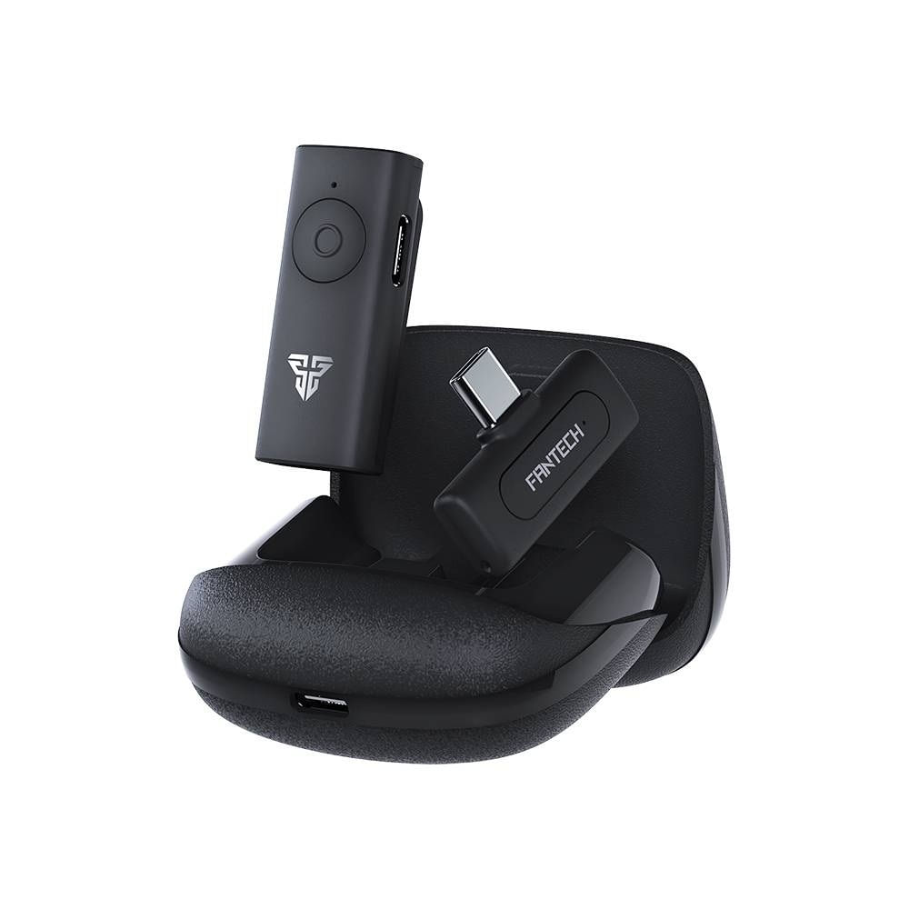 Micrófono inalámbrico Fantech Leviosa Air WMV21C USB-C MICROFONO INALAMBRICO FANTECH LEVIOSA AIR WMV21C TIPO C BLACK