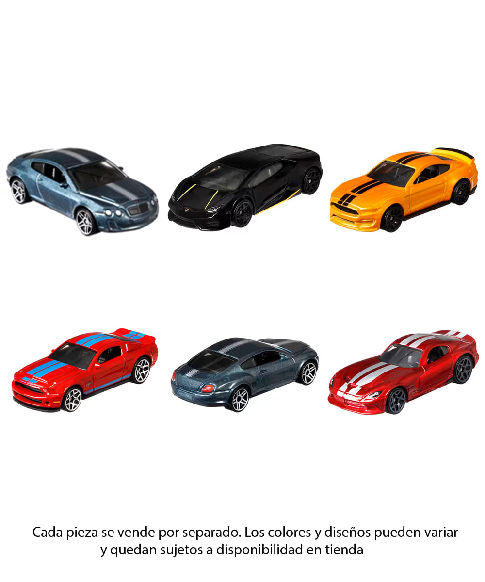 Auto Hot Wheels Temático Coleccionable 1:64 Surtido (1 unidad)