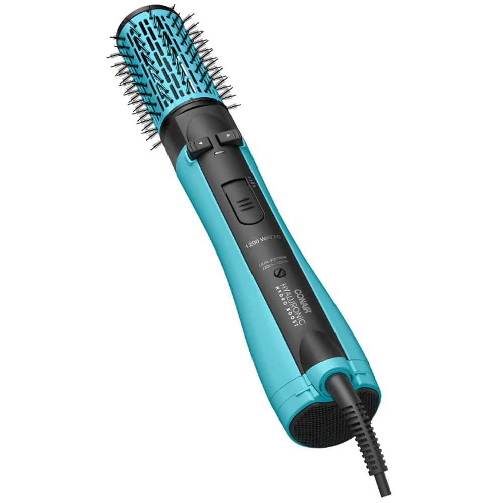 Cepillo de aire giratorio de doble voltaje con infusión hialuronica Conair P1200DAL