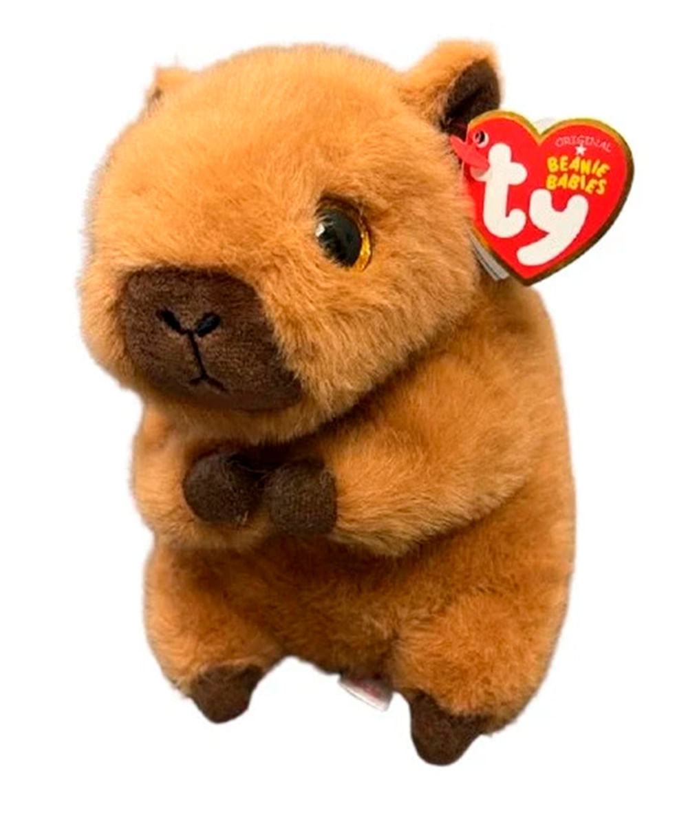 Peluche TY Beanie Bellies Capibara 15 cm