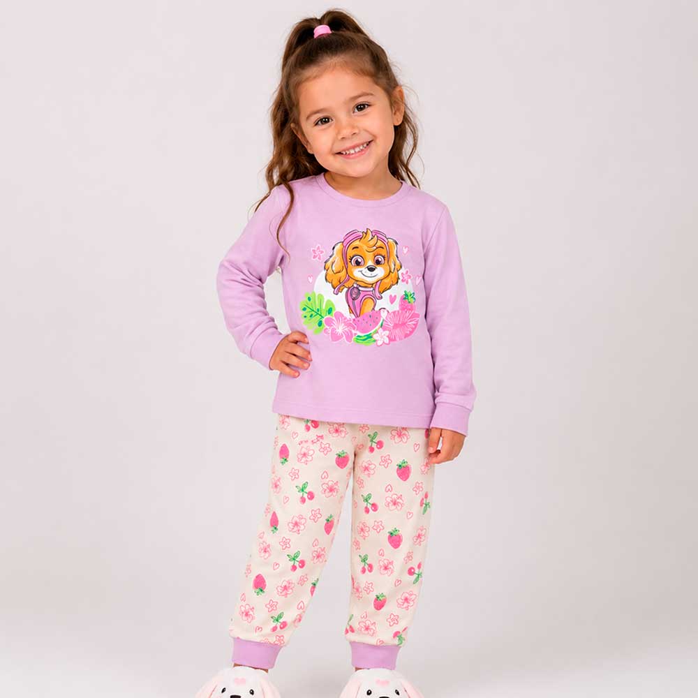 Pijama con estampado de Paw Patrol para niña