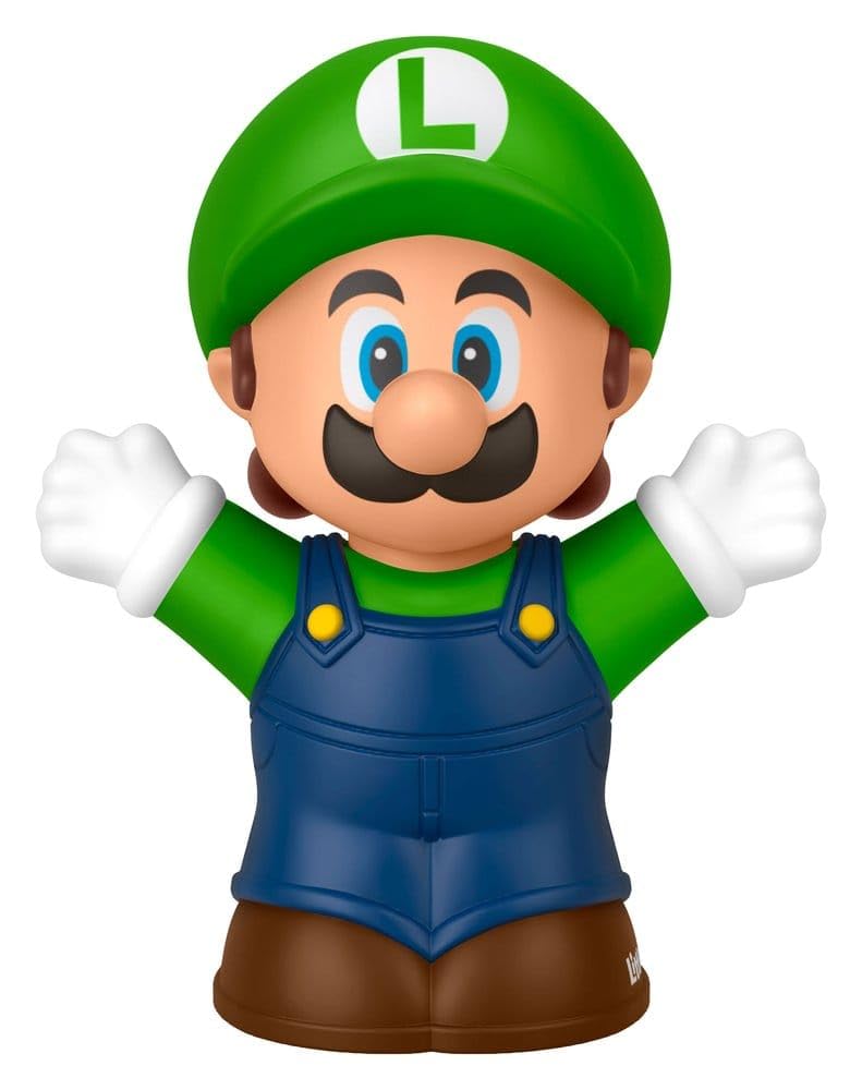 Fisher-Price Little People Mini Figuras Clásicas de Mario Bros Fisher-Price Little People Mini Figuras Clasicas de Mario Bros - Luigi