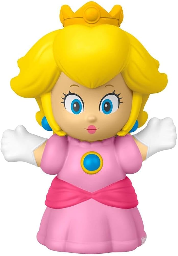 Fisher-Price Little People Mini Figuras Clásicas de Mario Bros Fisher-Price Little People Mini Figuras Clasicas de Mario Bros - Peach