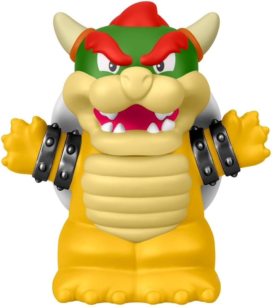 Fisher-Price Little People Mini Figuras Clásicas de Mario Bros Fisher-Price Little People Mini Figuras Clasicas de Mario Bros - Bowser