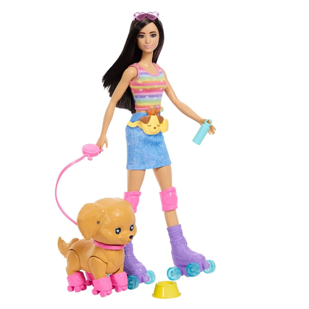 Barbie Set Muñeca y Mascota con Accesorios
