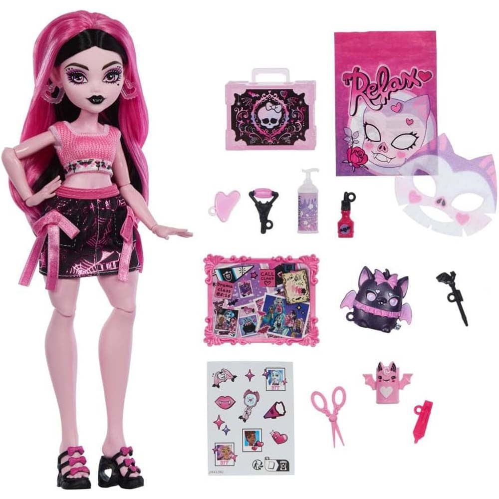 Muñeca Monster High Self-Scare Secrets con Accesorios Sorpresa JKN50