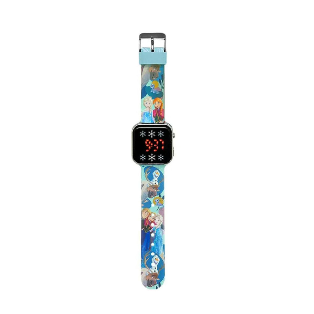 Reloj de juguete led cuadrado frozen 1 Unidad