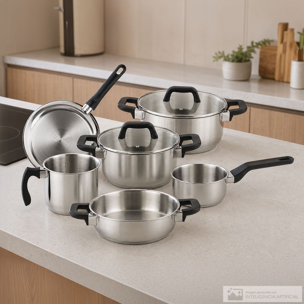 Batería de cocina Magnific de 8 piezas