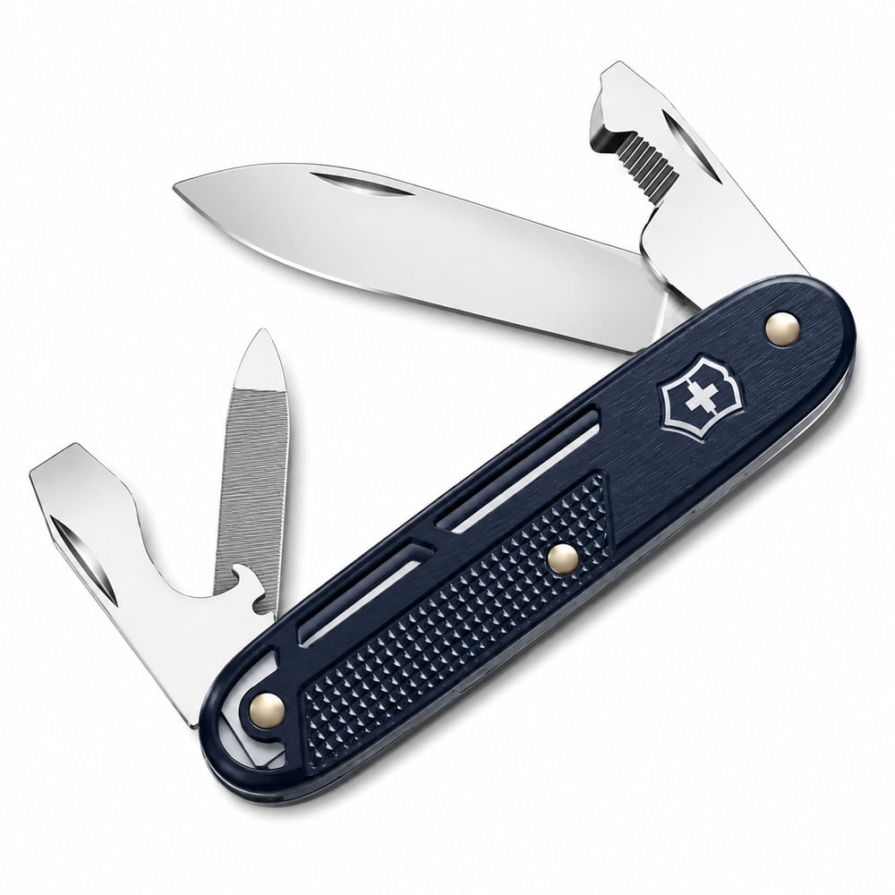 Navaja Victorinox Synergy Alox Azul 9 Funciones 0.8216.22