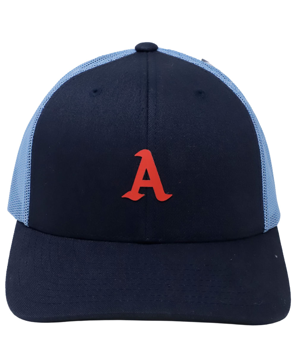 Gorra Trucker Oficial Alianza F.C. Azul Marino y Celeste GORRA DEPORTIVA LIFESTYLE ALIANZA…