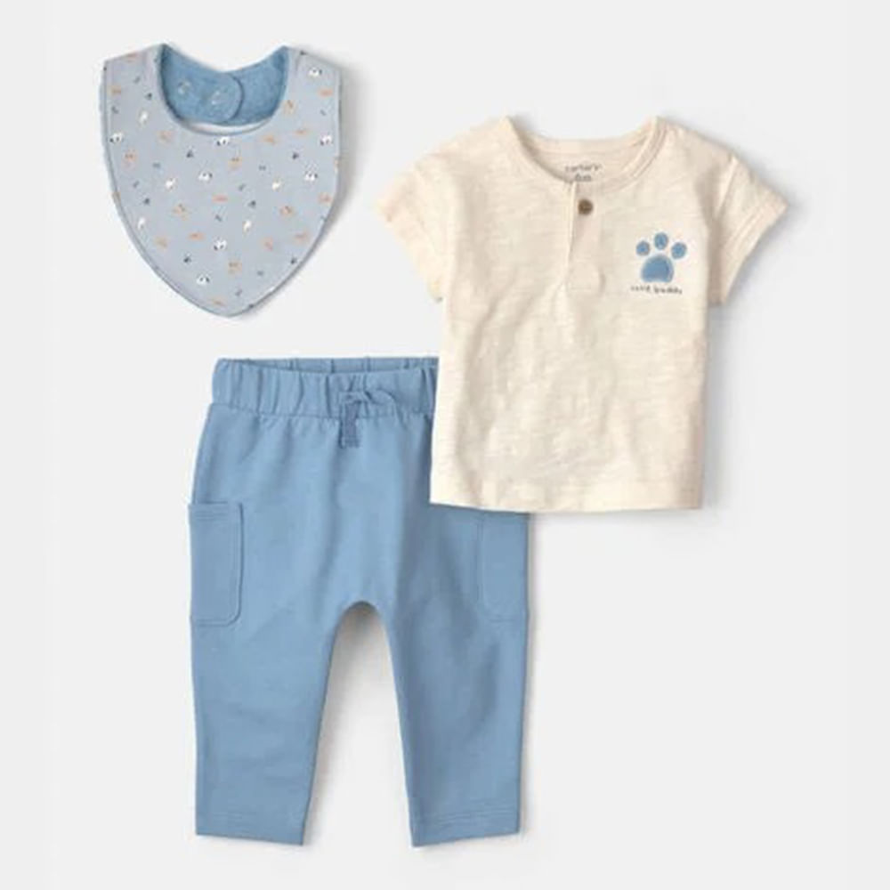 Conjunto de 3 piezas para bebé niño