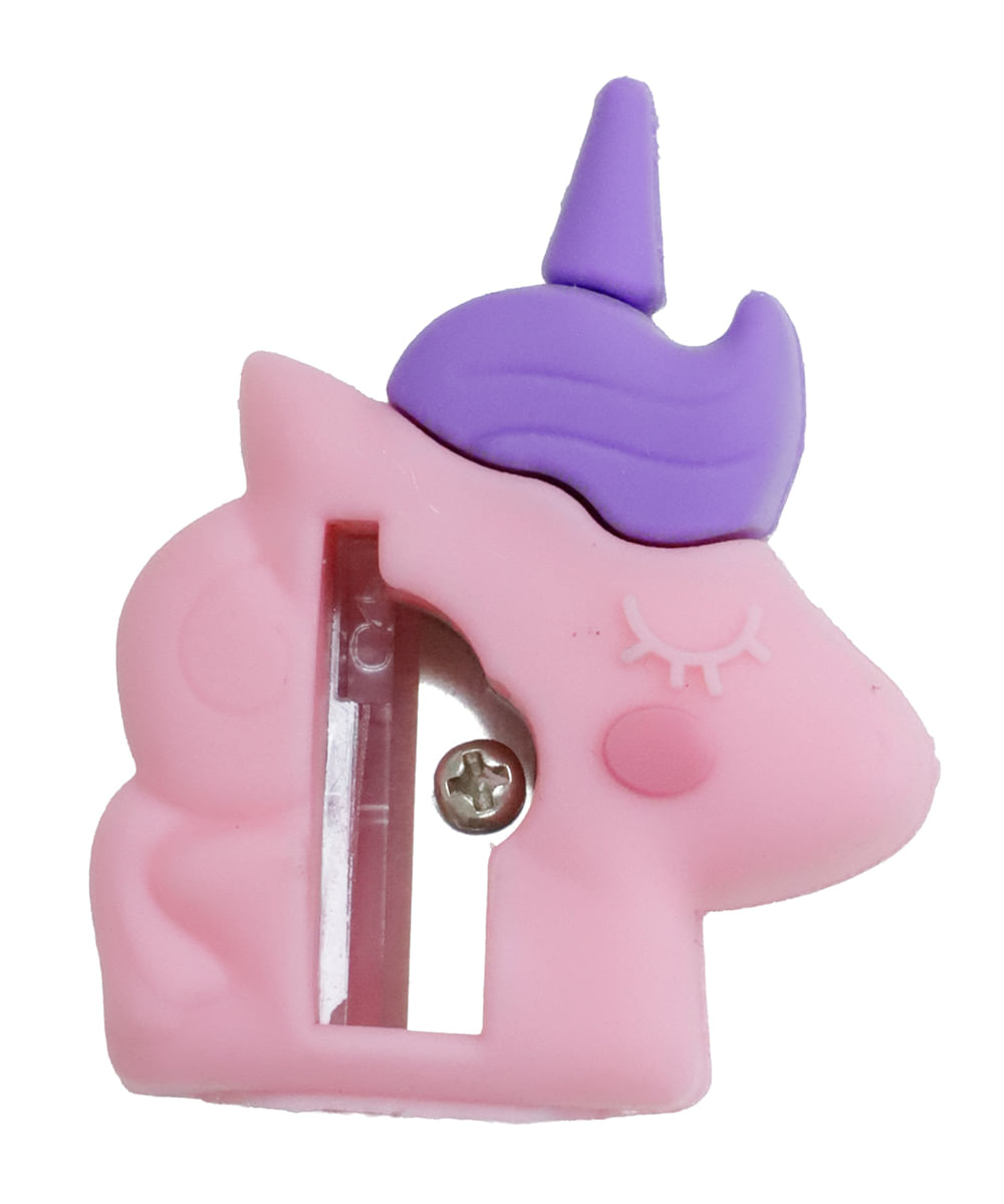 Sacapuntas con Depósito Diseño de Unicornio