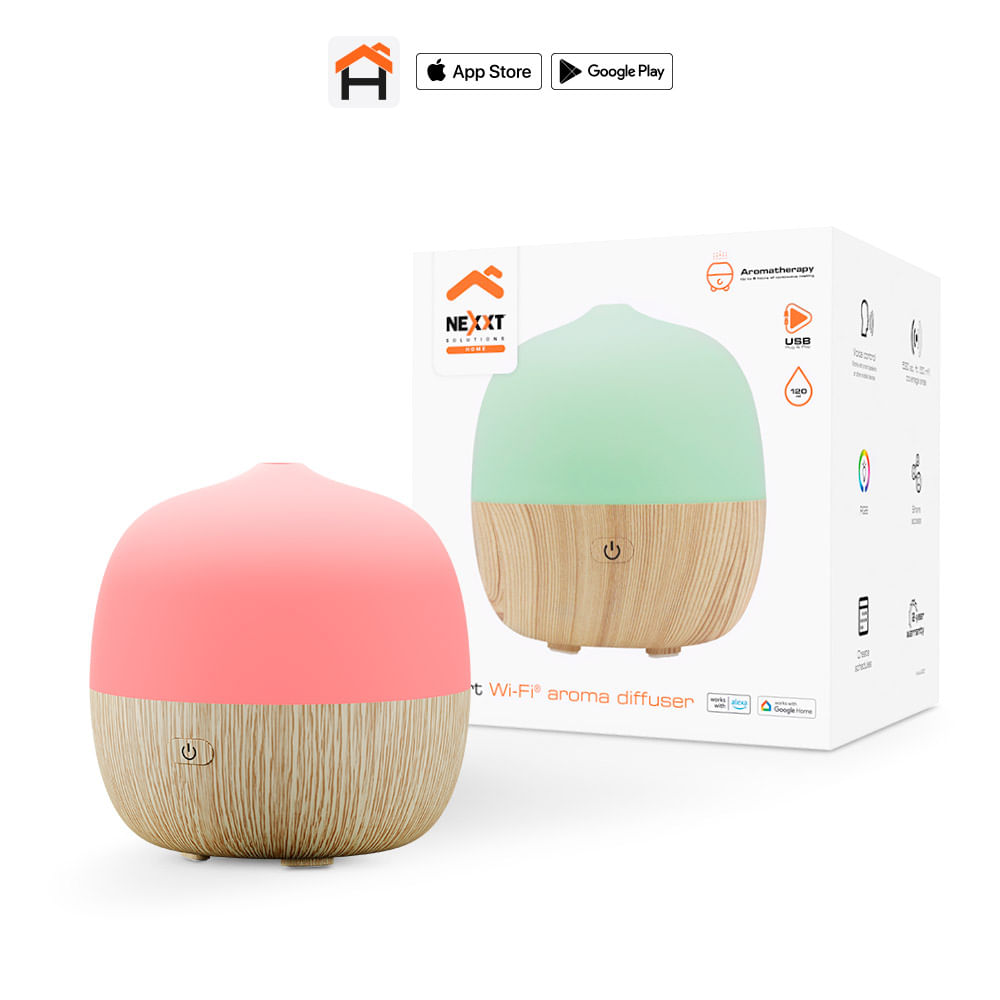 Difusor de aroma con conexión wifi DIFUSOR DE AROMA CONEXIÓN WIFI