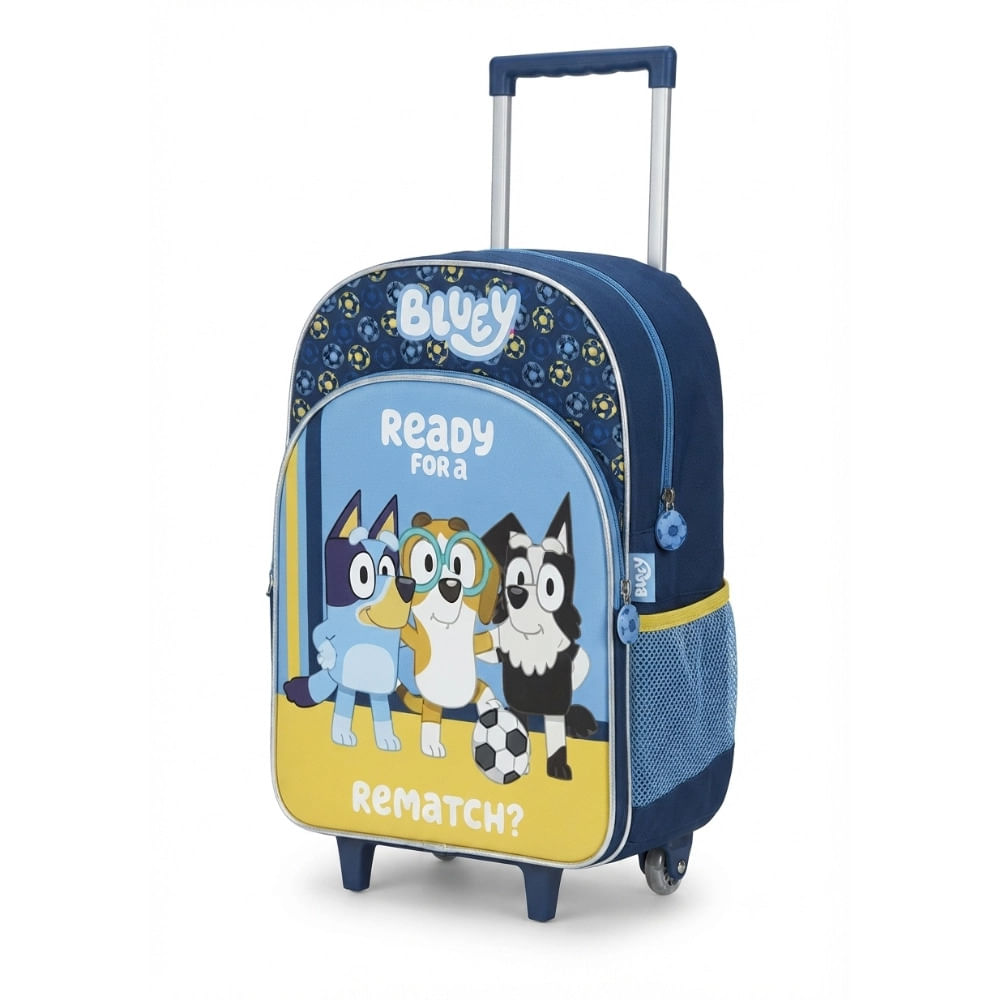 Mochila con Ruedas Bluey 13" para Niños Azúl