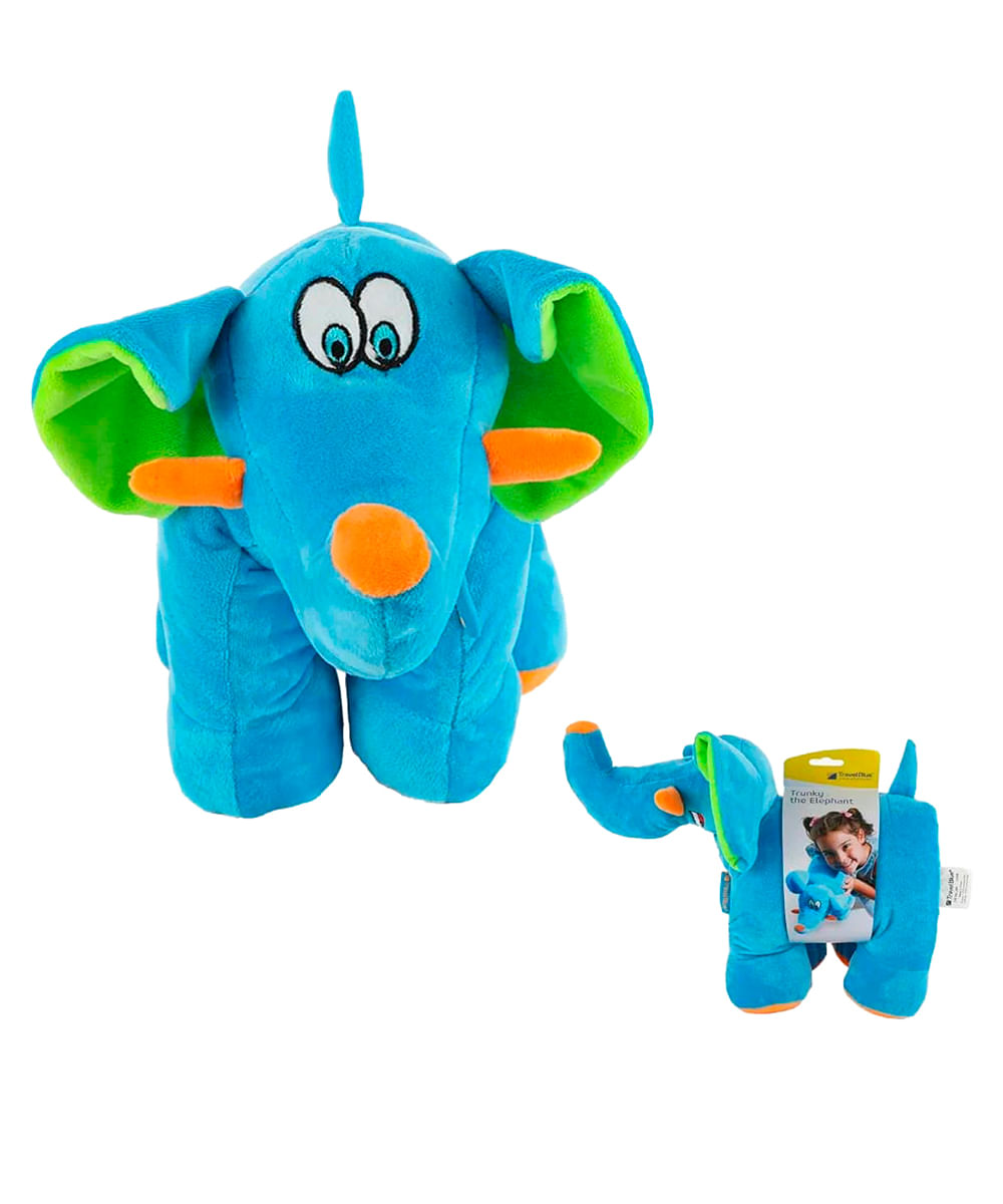 Almohada de Viaje Infantil con Diseño de Elefante
