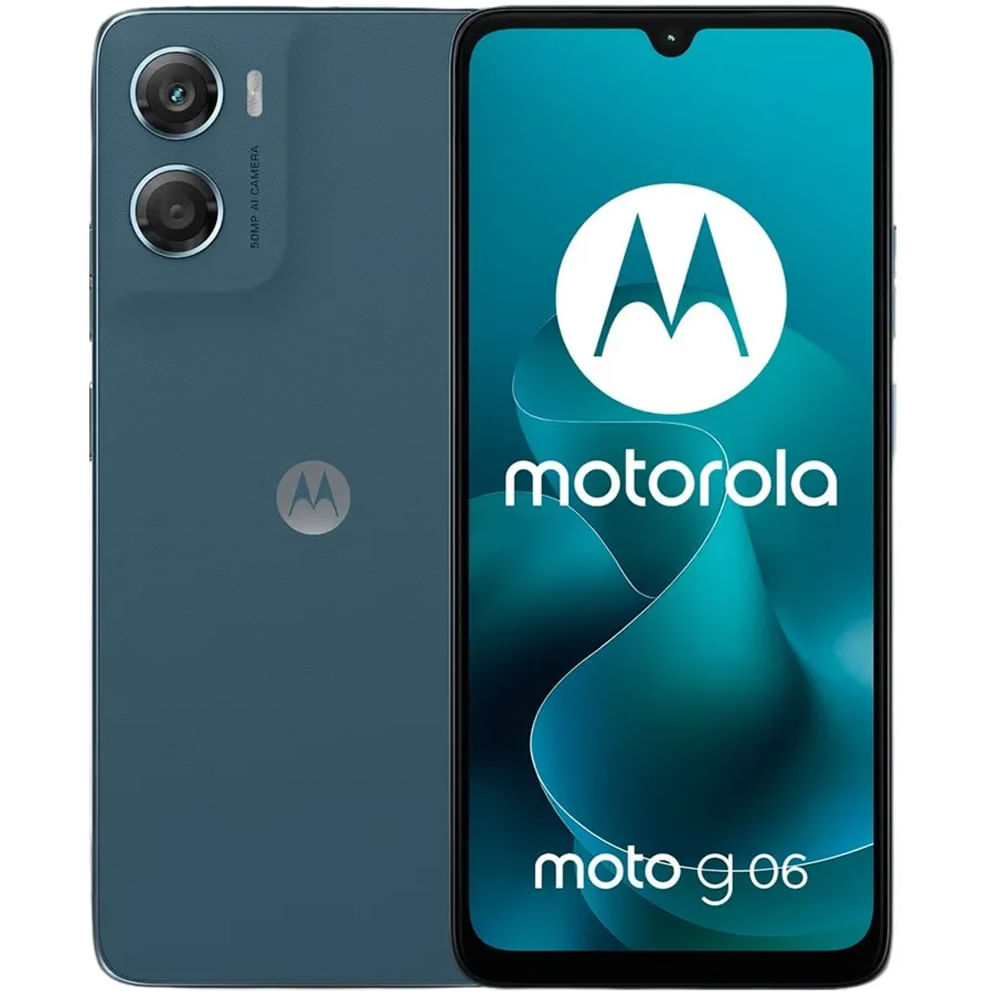 Celular Motorola Moto G06 4GB RAM + 256GB ROM 6.9" (17.27 cm)