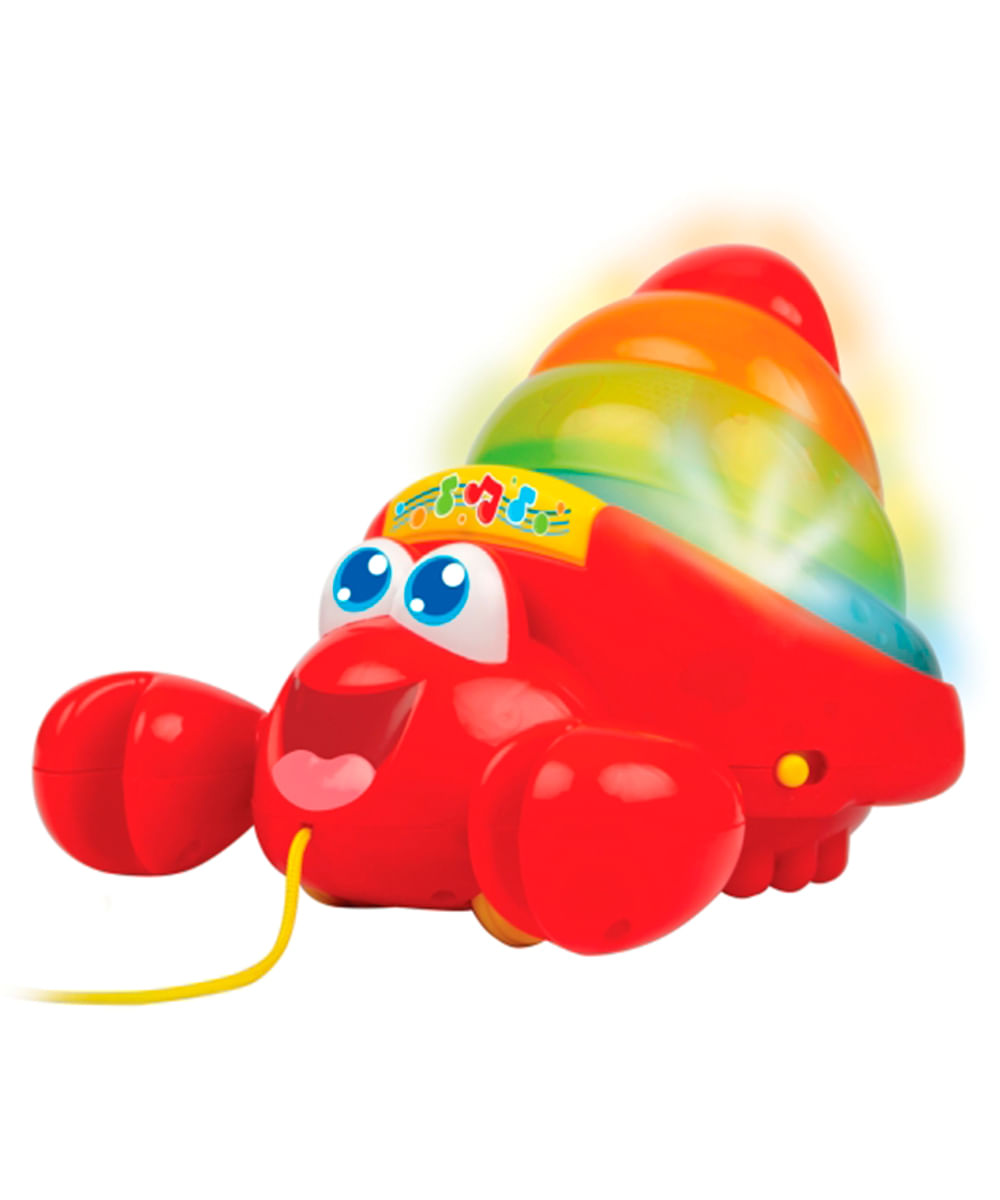 Juguete de Arrastre Winfun Cangrejo Apilable con Sonidos