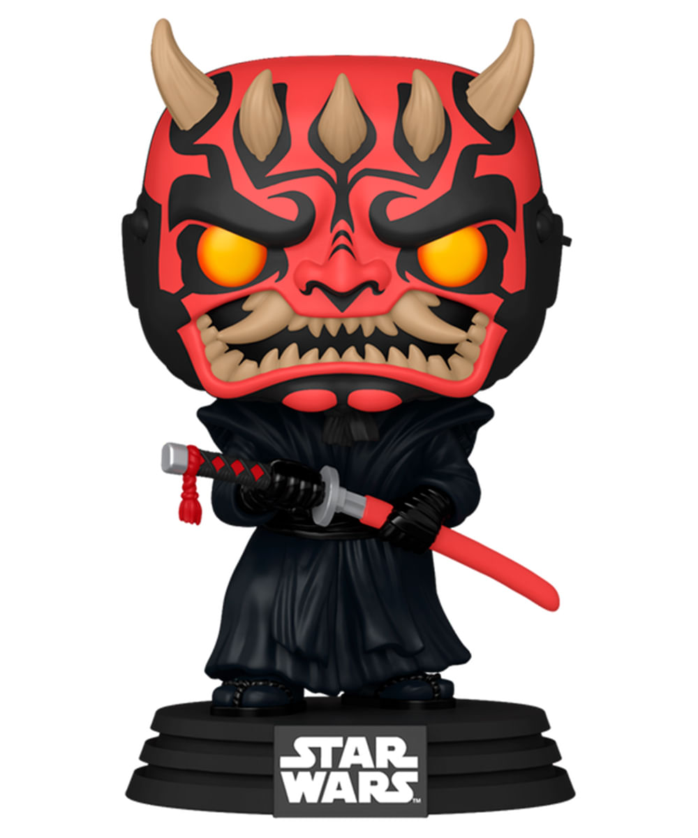 Figura Coleccionable Funko Pop! Star Wars Darth Maul (Impressions) Bobble-Head #813
