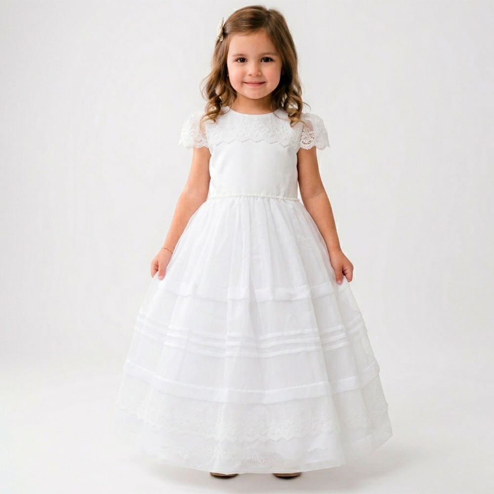 Vestido Primera Comunion, Diseño Agi 8