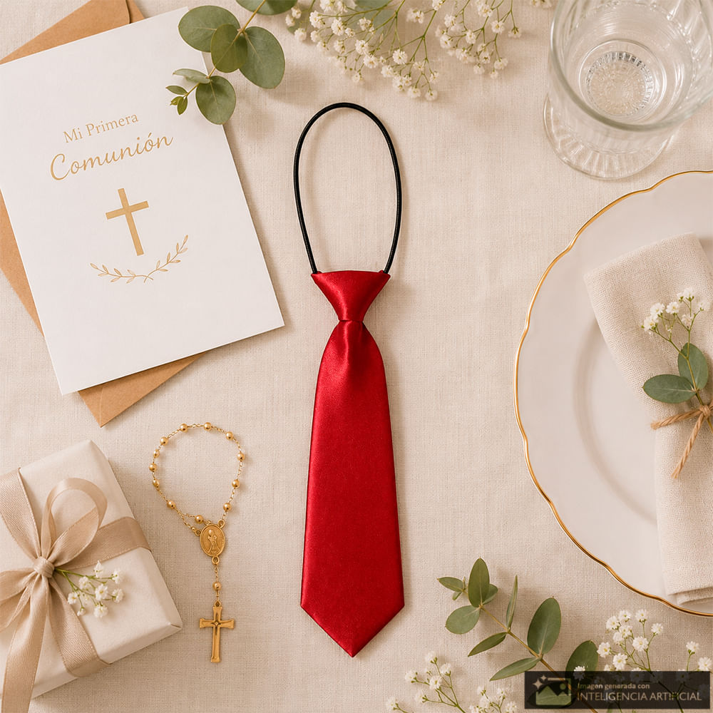 Corbata roja