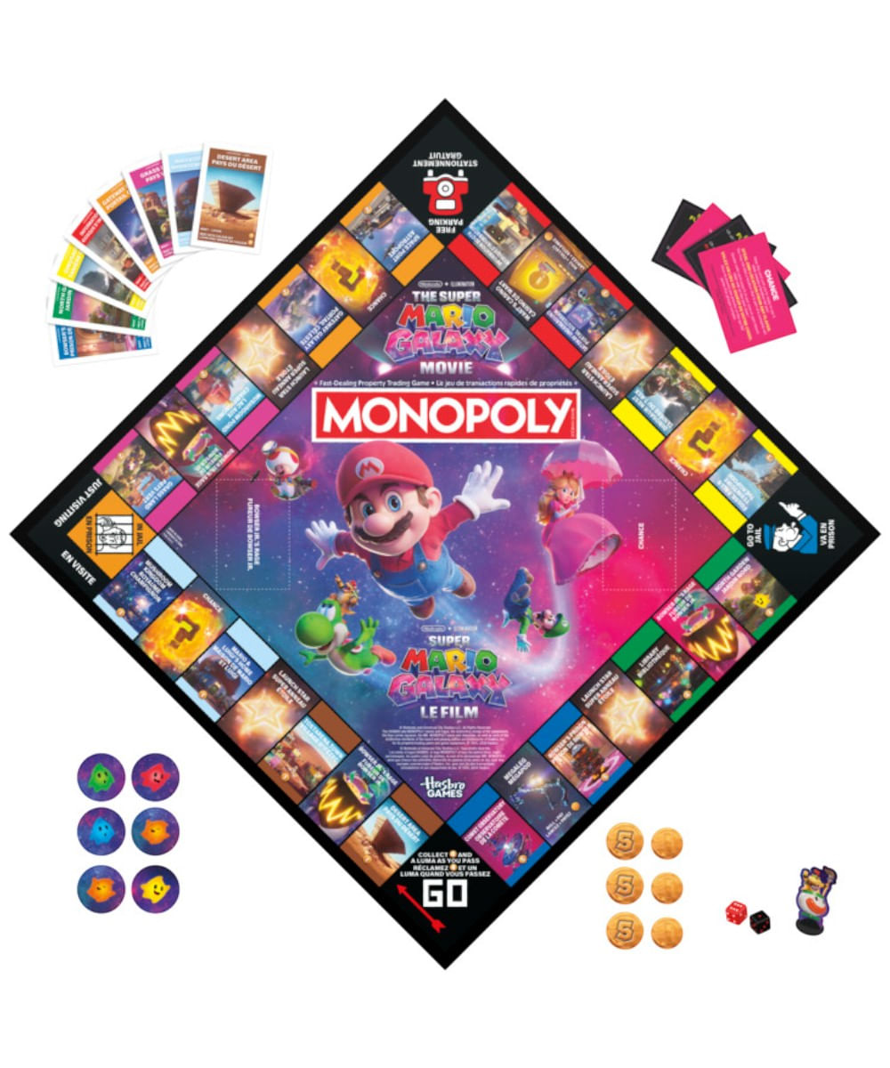 Monopoly Super Mario Galaxy La Película