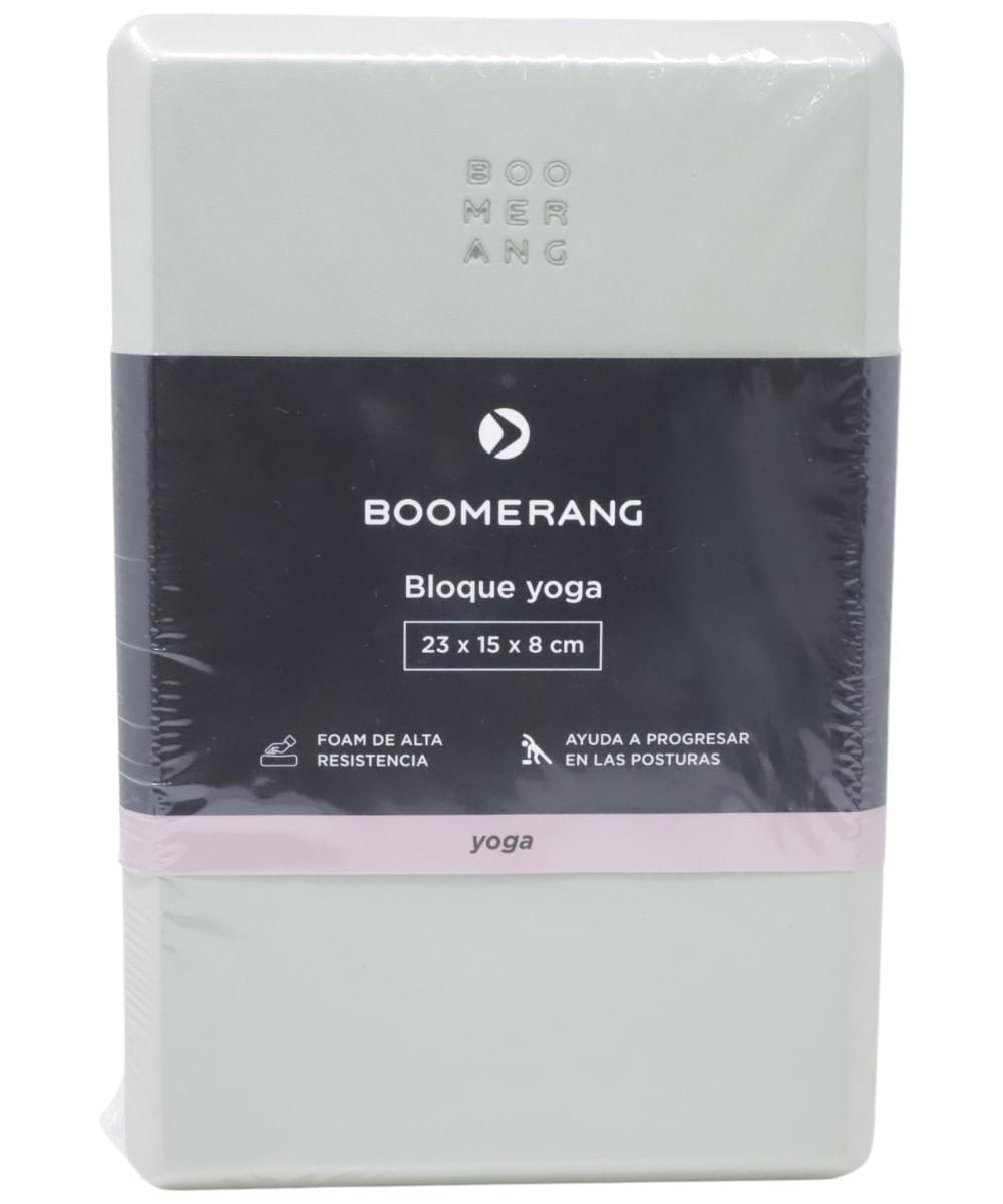 Bloque para Yoga Boomerang Verde 23 x 15 x 8 cm