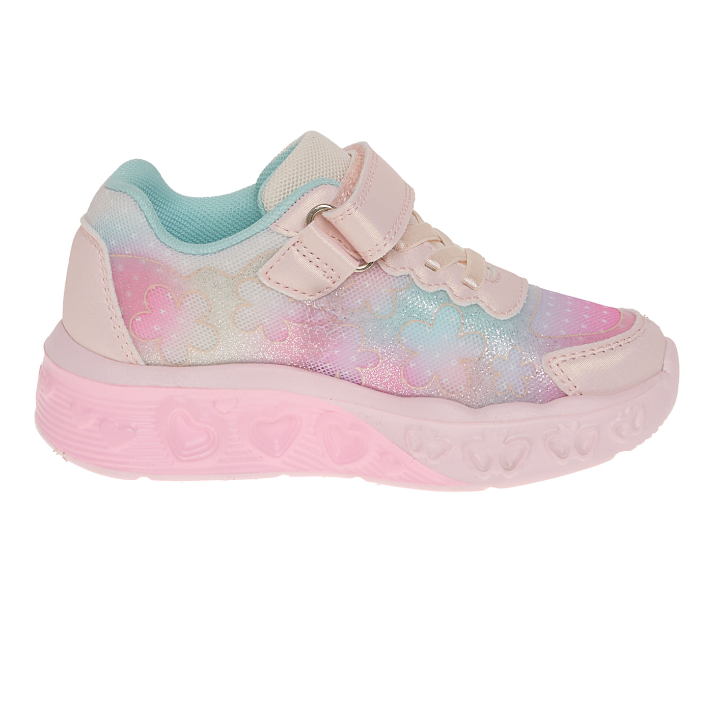 Zapatos Deportivos Para Niña Pequeña Rosa Claro Smartfit 211320